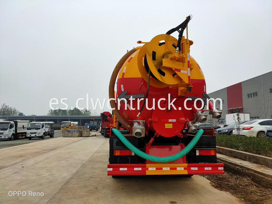 sewage vacuum truck factory